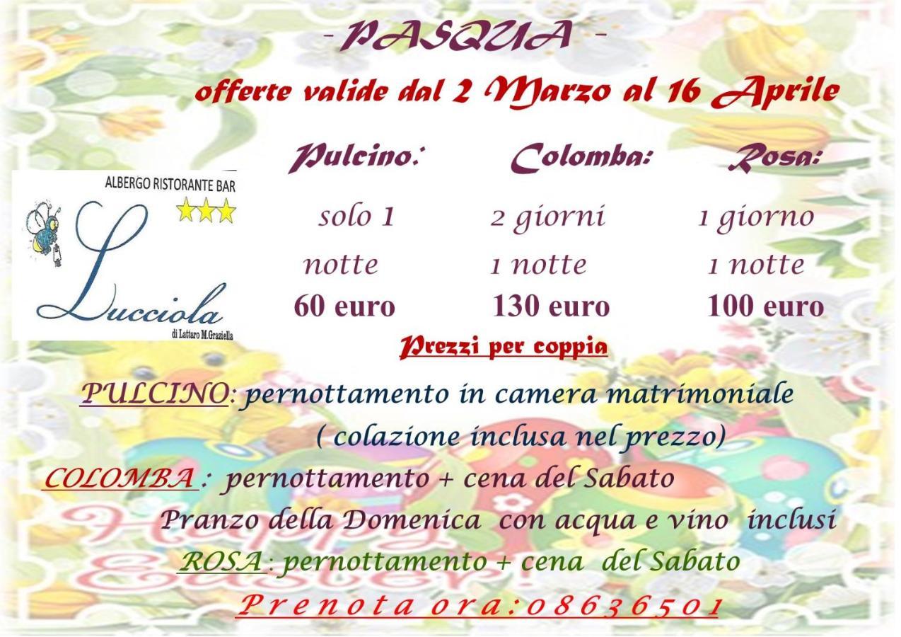 La Lucciola Albergo Ristorante Tagliacozzo Eksteriør billede